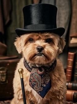 Top hat night. Half a meter of gentleman.